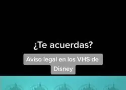 As&iacute; se aseguraba Disney de que compraras VHS originales en los 90s