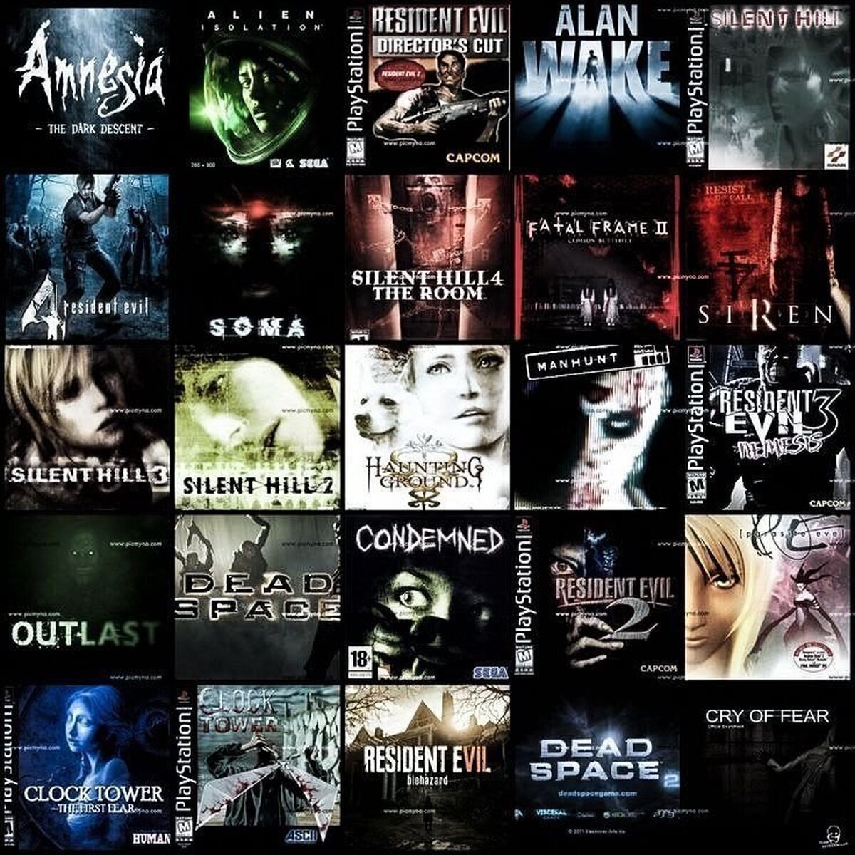 Los mejores juegos de terror retro