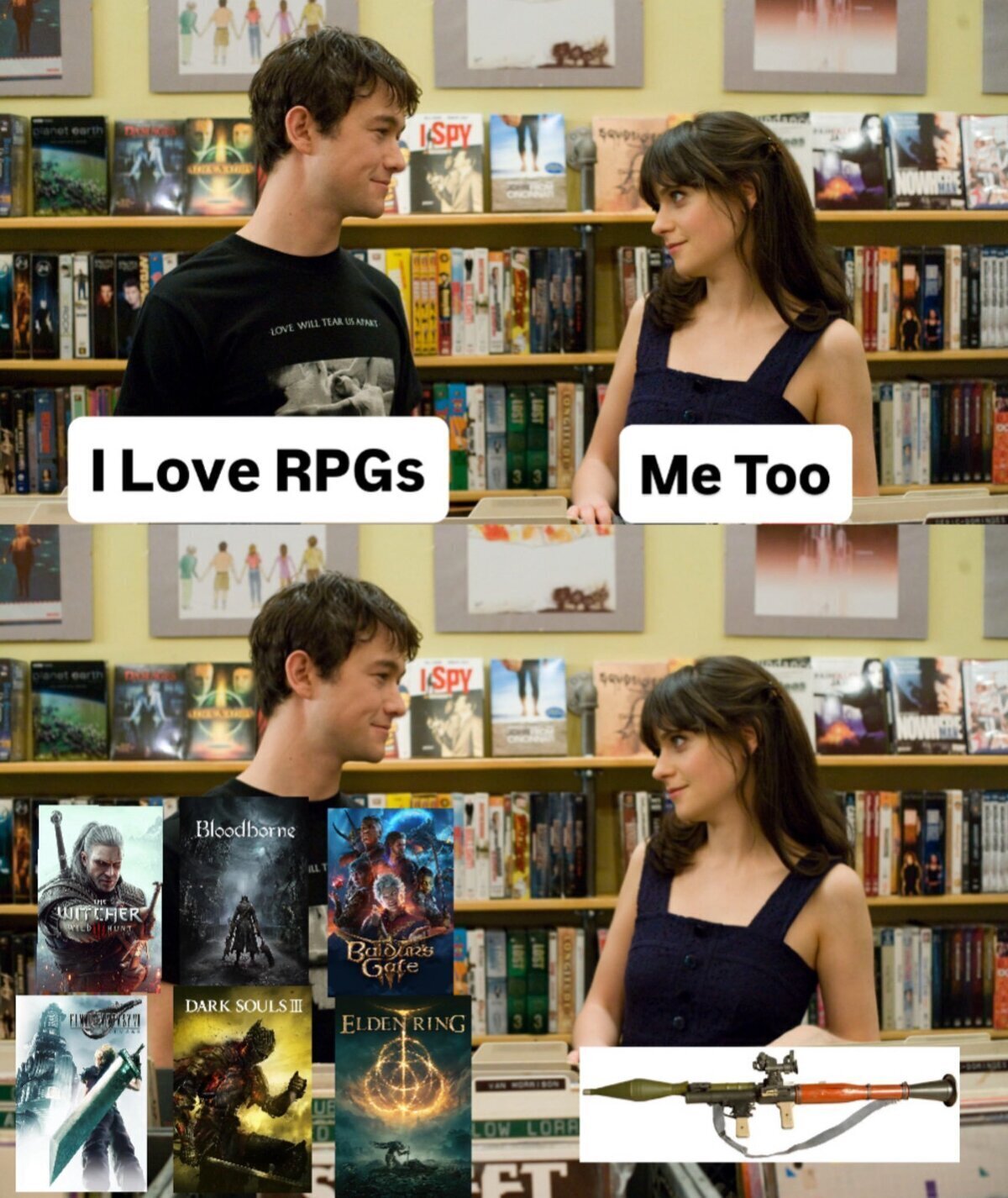Los amantes del RPG