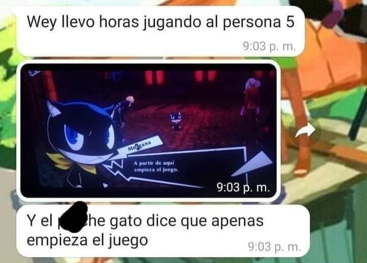 No entiendo Persona 5