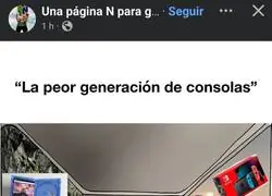 La actual generaci&oacute;n de consolas