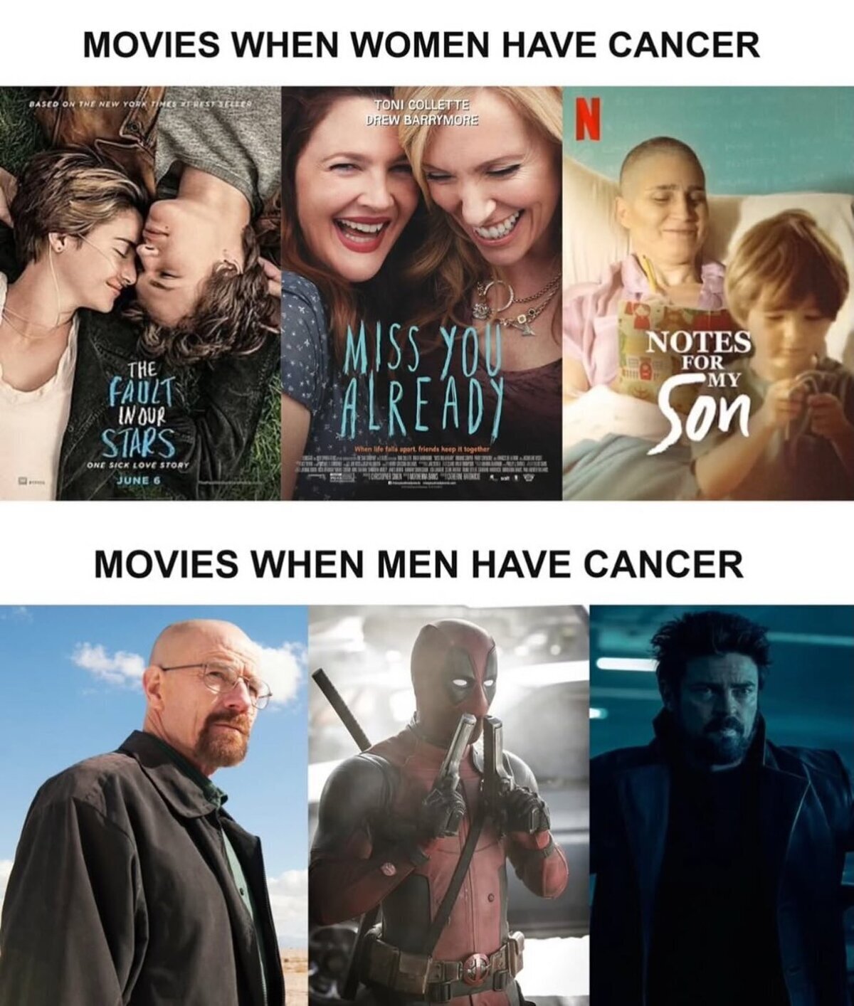 Hombres con cancer, son eminecias.