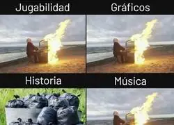 El juego cuyo punto bajo es la escritura
