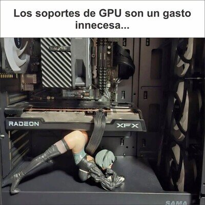 Y luego dicen que las GPU no dan calor