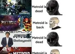 Que reaccionarios somos con Metroid