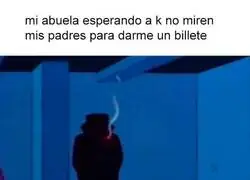 Gracias, abuela.