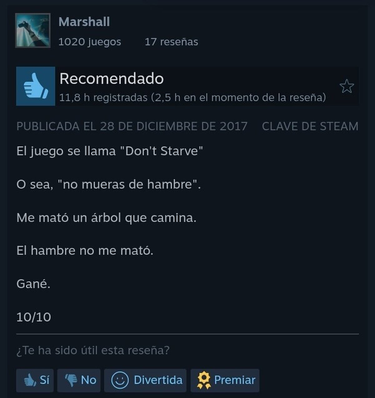Es una l&oacute;gica infalible