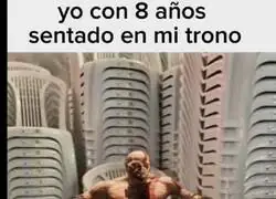 El trono de un grande