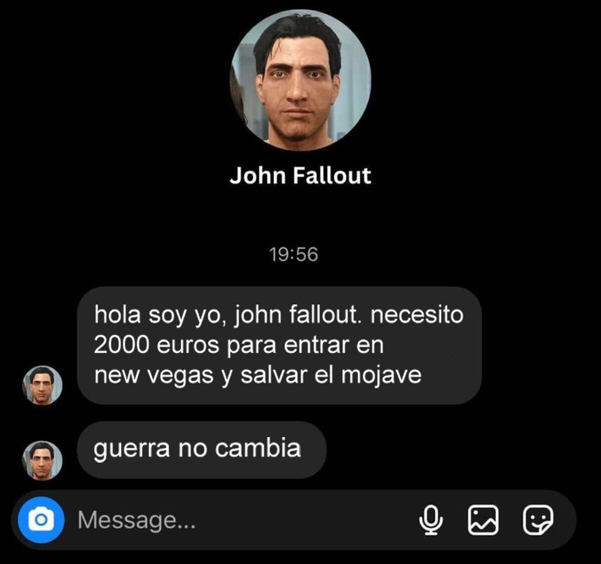 Sí, definitivamente es él