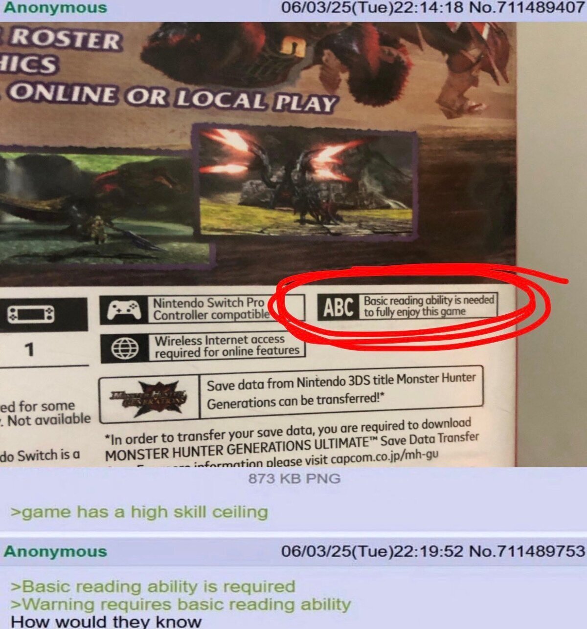 Que un juego te llame analfabeto es otra cosa...