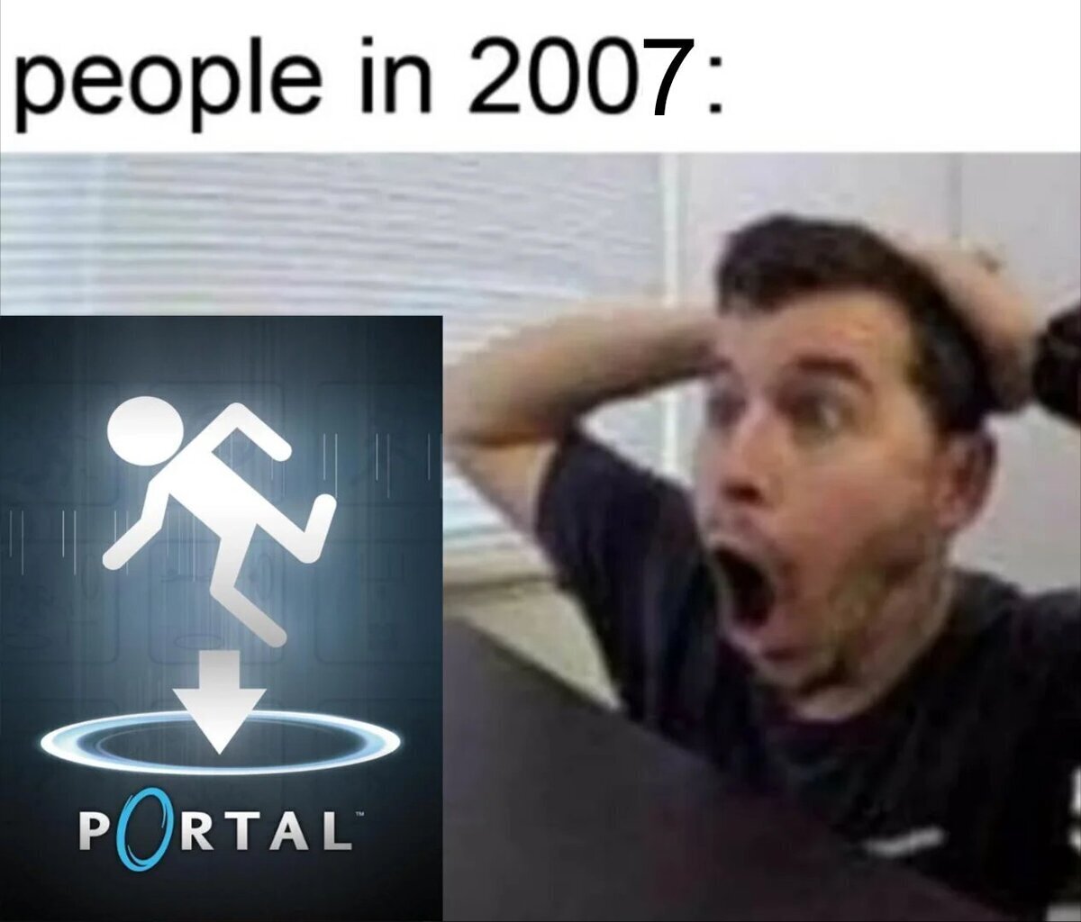Portal me hac&iacute;a flipar en colores
