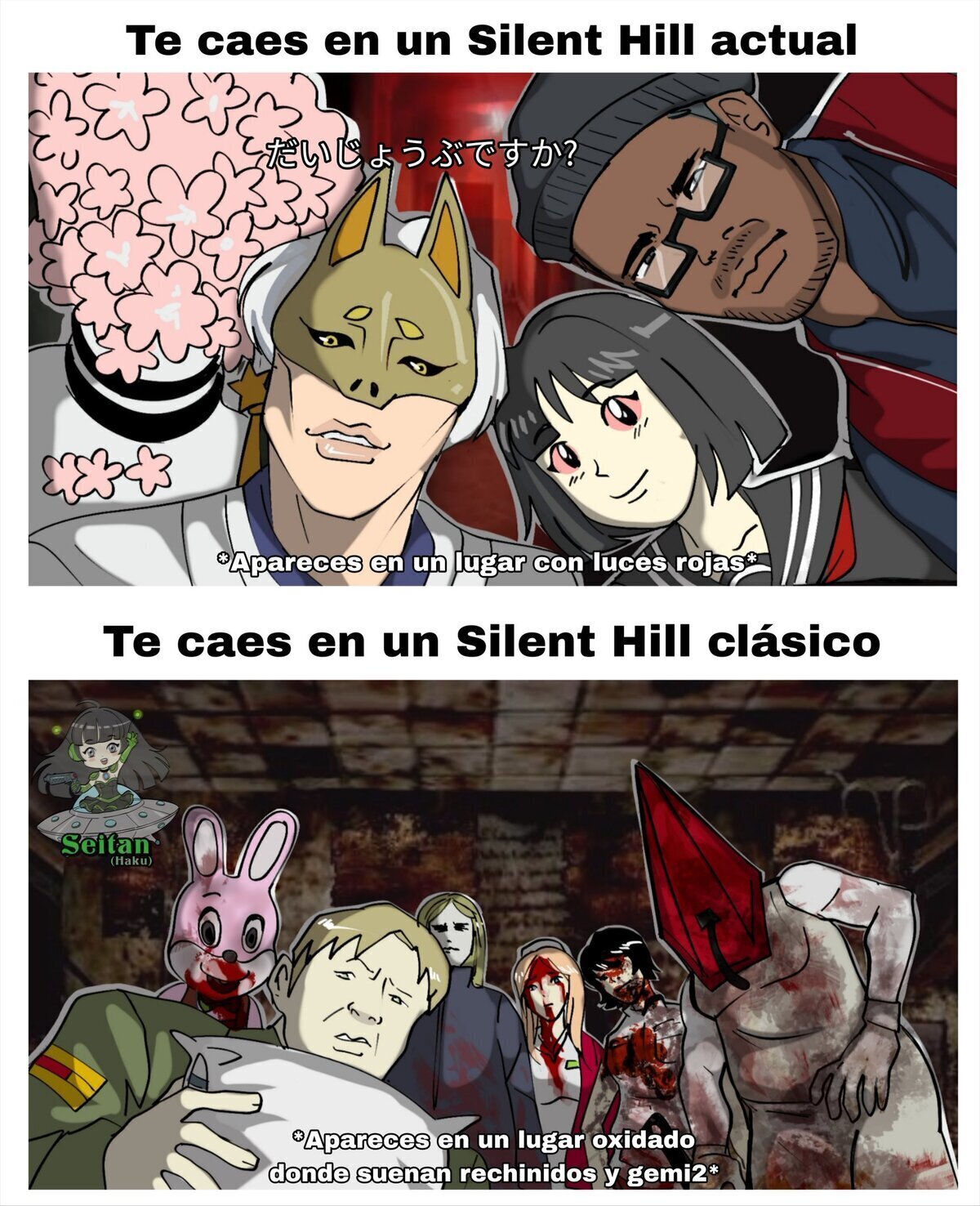 Diferencias del Silent Hill moderno