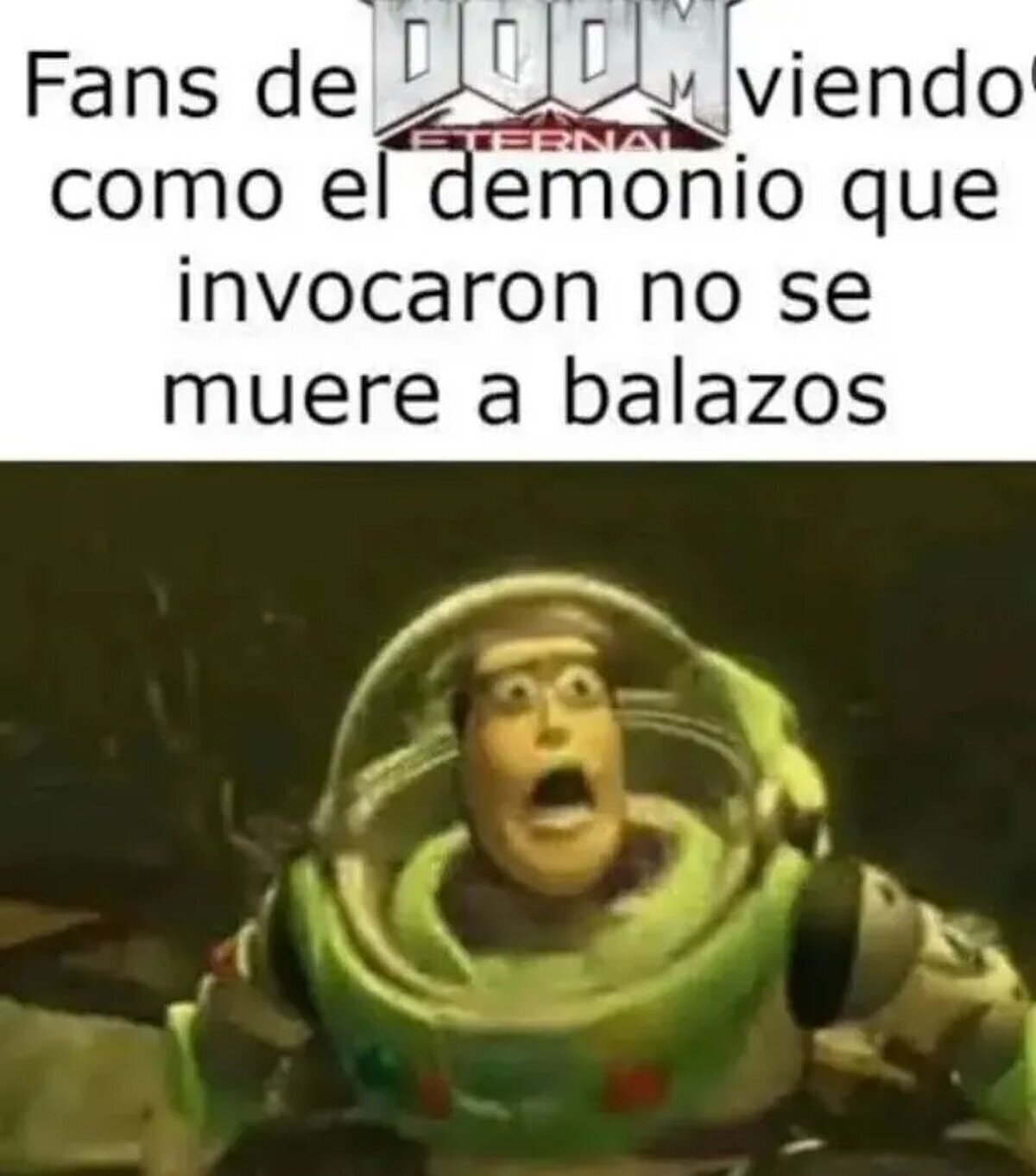 Obviamente no es un demonio de Doom