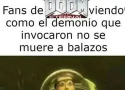Obviamente no es un demonio de Doom