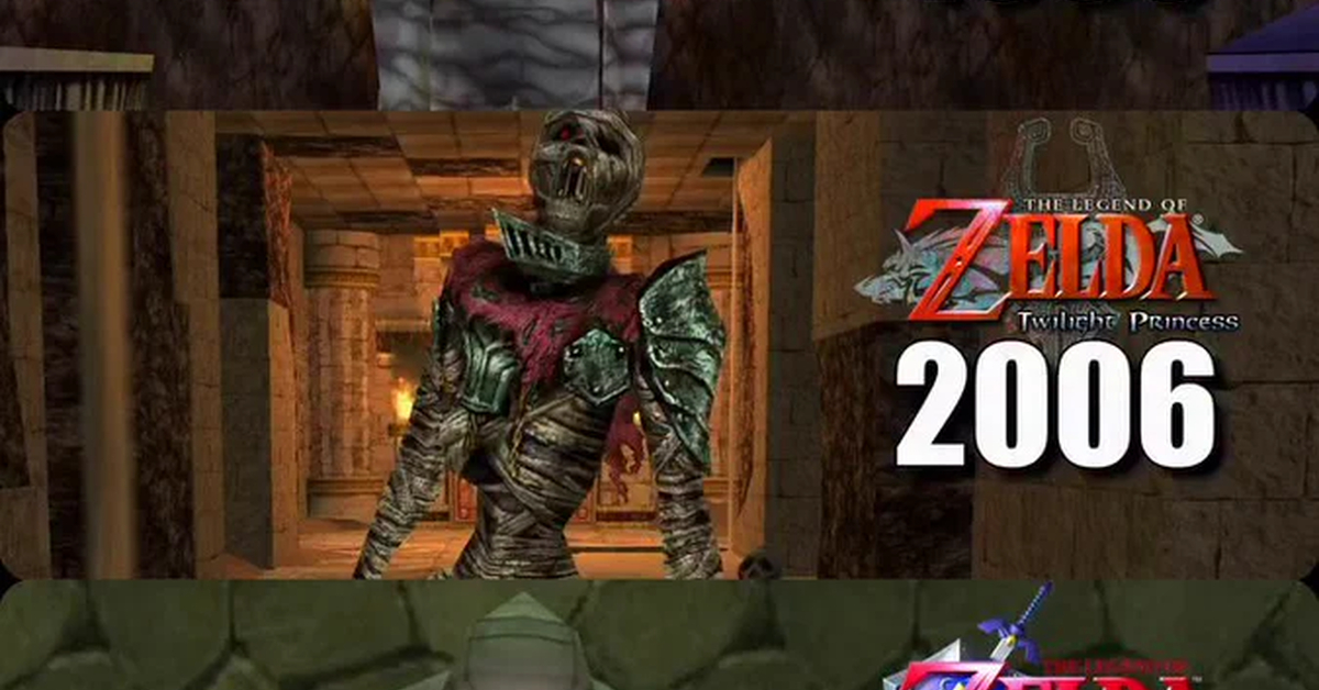 Evolution de Gibdo en la saga Zelda