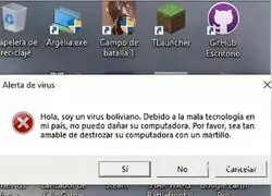 Un virus boliviano y muy educado