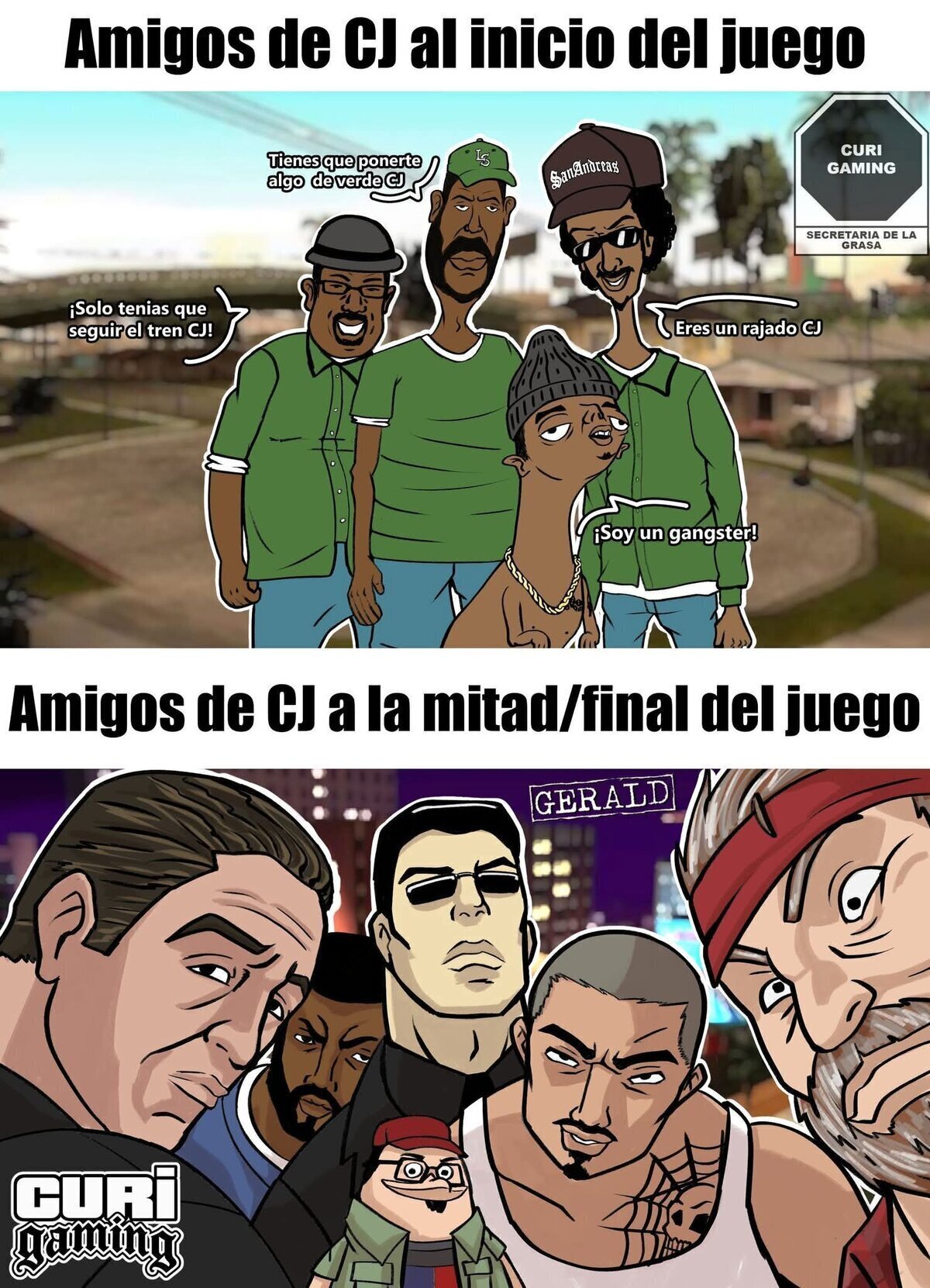 El tremendo viaje de CJ